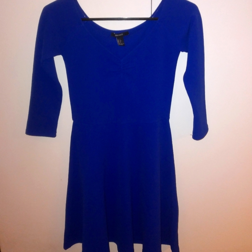 Forever 21 3 Quarter Sleeve Dress